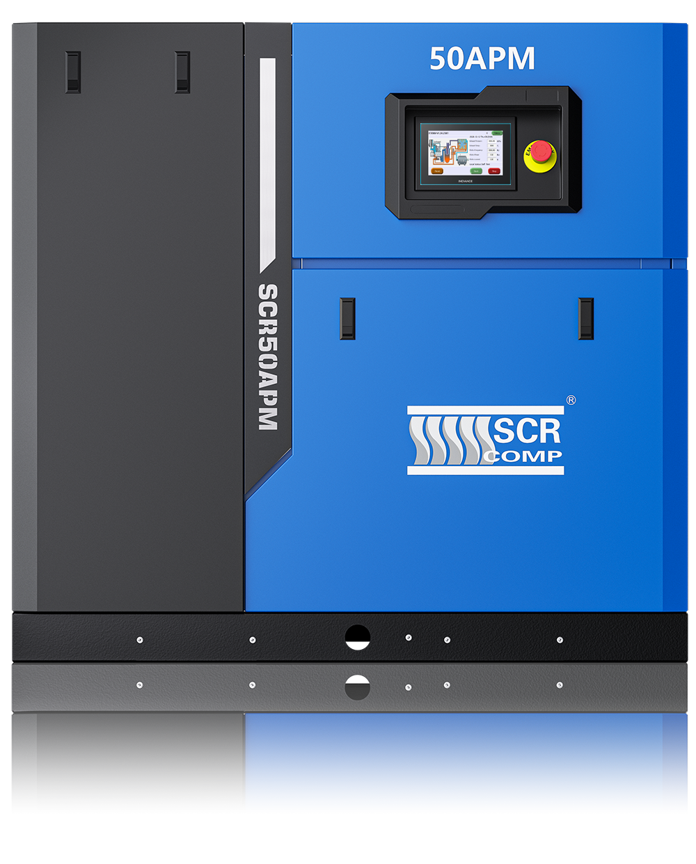 SCR rotary screw compressor cabinet